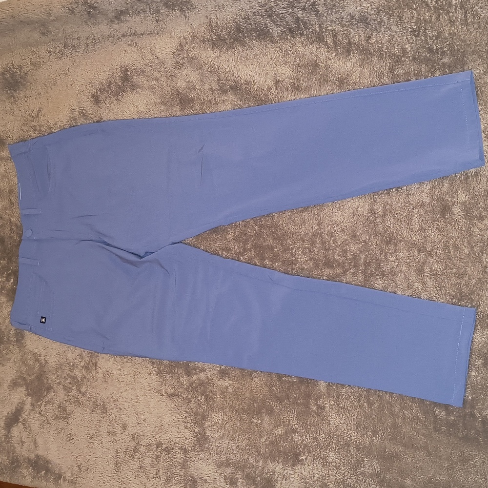 Mizzen & Main helmsman athletic taper performance menswear blue 32x30 EUC